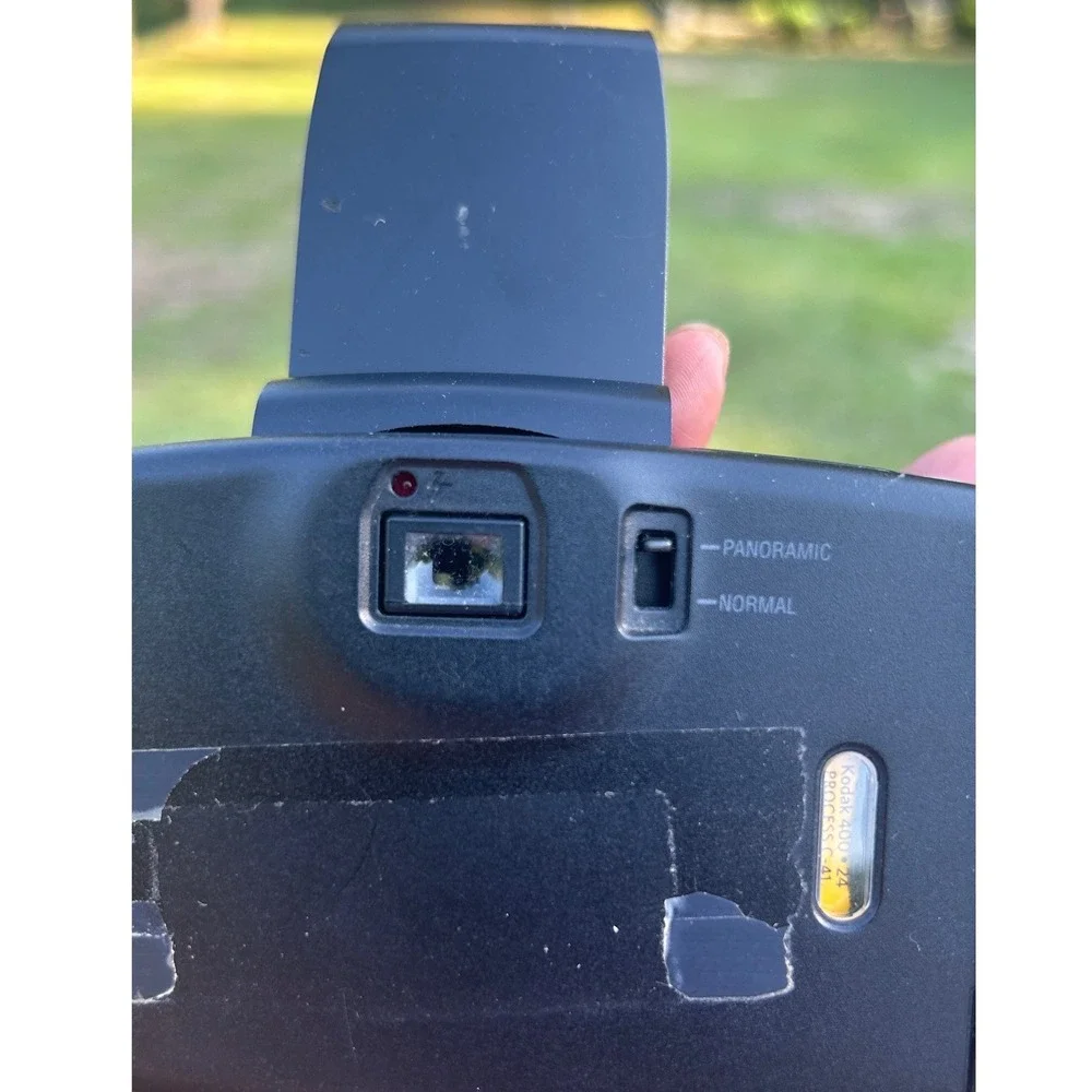 Kodak Cameo Zoom Plus vintage 90s‎ Camera 35mm Black Panoramic Flash tested